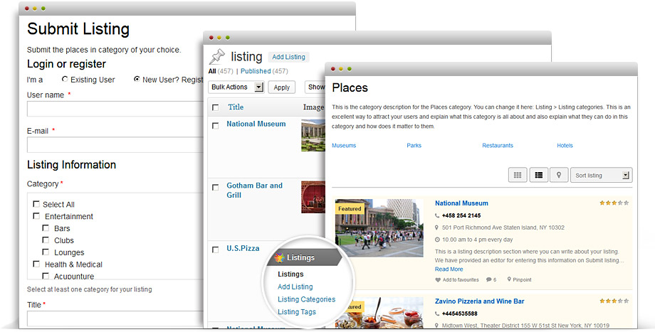 The best listings directory theme around