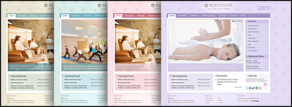 Rejuvenate - Spa WordPress theme