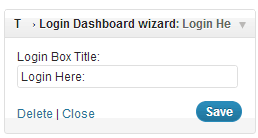 Login-DashBoard-Wizard-Widget-Tvolution-WordPress