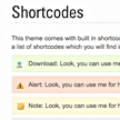 Create Social Media site - Content designing Shortcodes