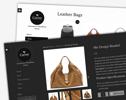 Cartsy WooCommerce theme