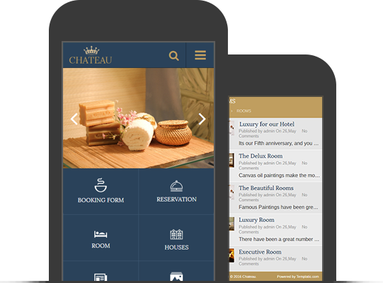 Chateau WordPress Booking Theme