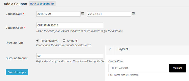 Coupon Manager WordPress Plugin 