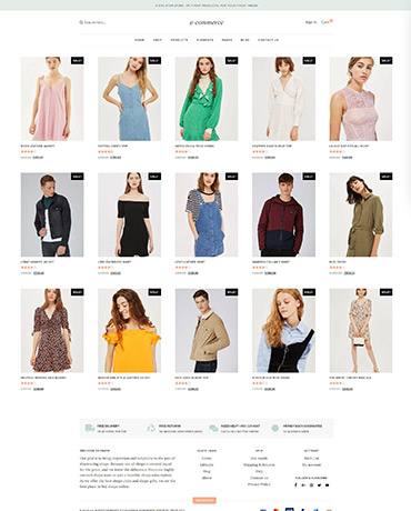 category page design