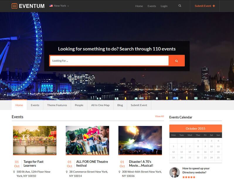 Eventum Theme