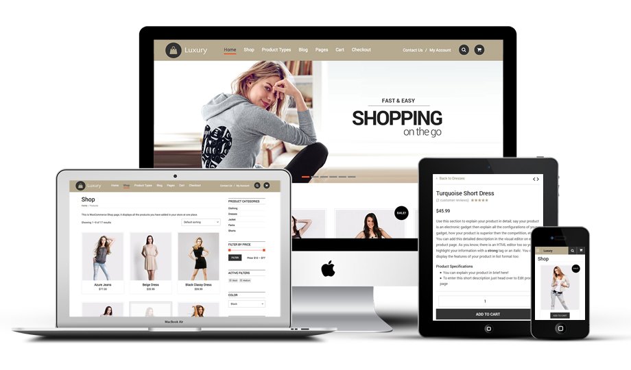 Templatic Luxury Responsive WordPress Theme