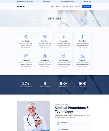 Medical WP Services Page