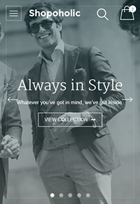 Shopoholic Theme for Online Stores