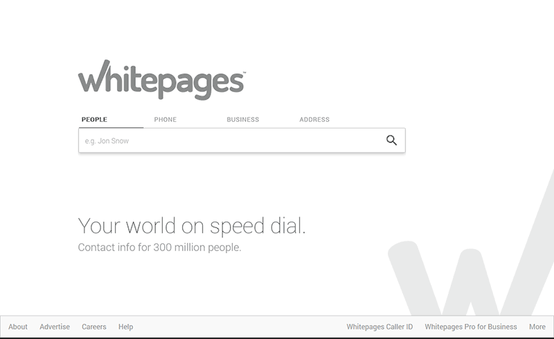 Whitepages