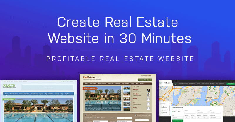 Free Website Template - Real Estate Website Template