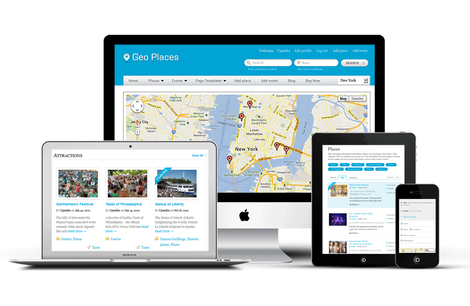 City Directory WordPress Theme | Business And Events ...