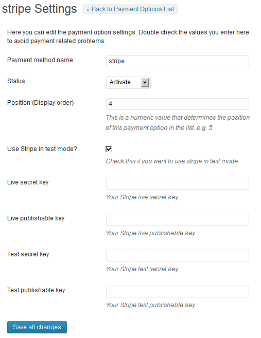 Payment Gateway Plugin