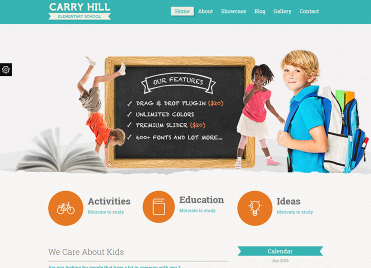 Carry Hill School - Responsive WP Theme
