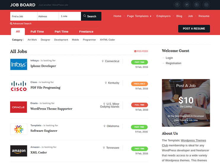 website for jobs