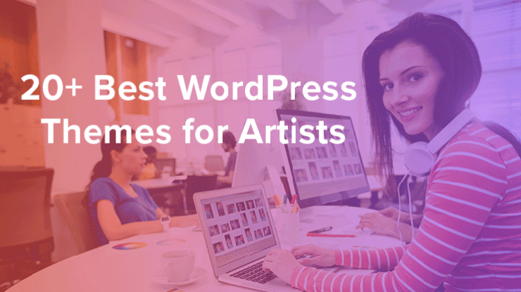 WordPress themes for artists