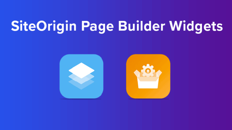 siteorigin page builder extra widgets