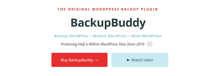 Moving wordpress site - Backup buddy wordpress plugin