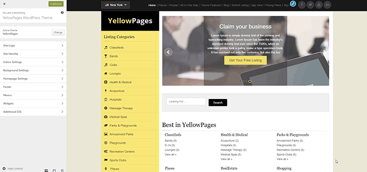 Yellow Pages: 