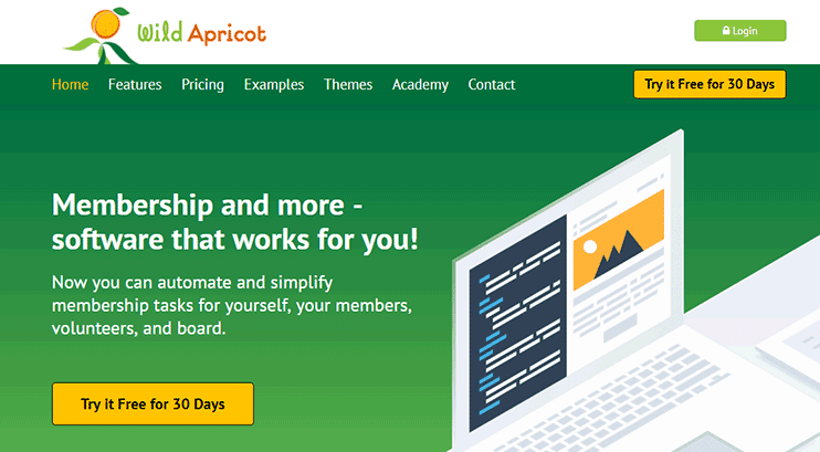 wild apricot membership software