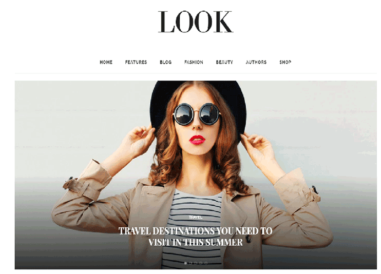  Beauty blog WordPress theme at themeforest