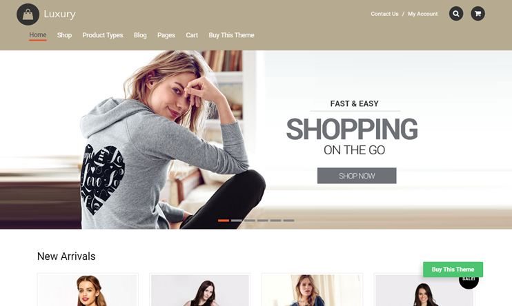 40+ eCommerce WordPress Themes For Professional e-Stores- Templatic
