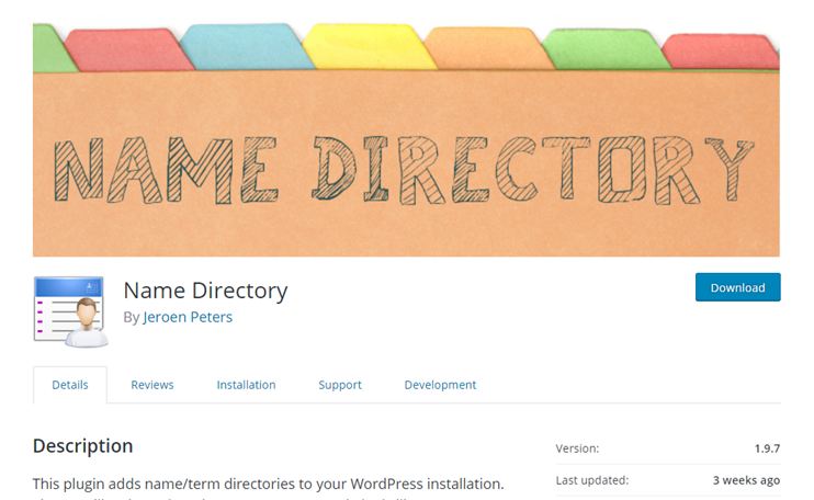 directory and listings theme