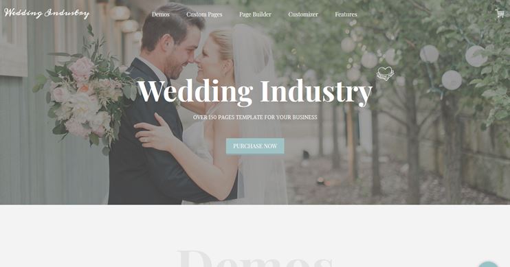 Wedding Industry - Multipurpose For Wedding & Couple Site WP