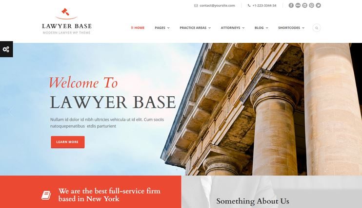 Lawyer Base attorneys theme