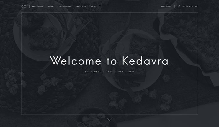 Kedavra WordPress Theme