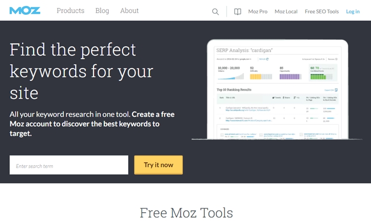 Keyword research & SEO tools for your blogs