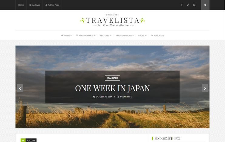 localization ready travel blog theme