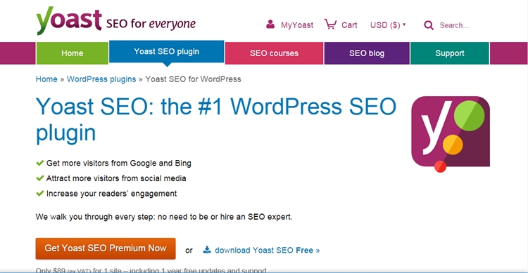 SEO tool for WordPress blog