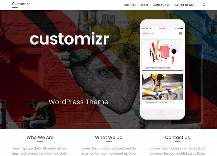 Customizr Free Theme For WordPress