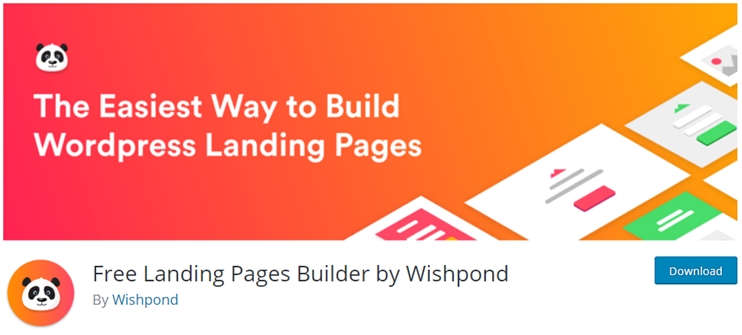 Landing page drag and drop builder