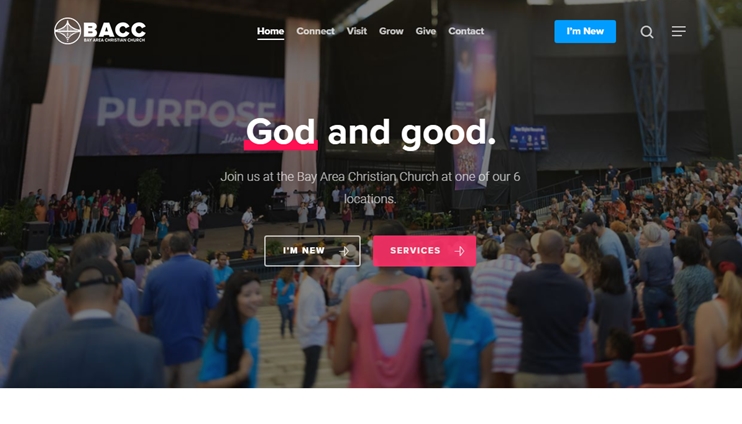 Avada Theme church website