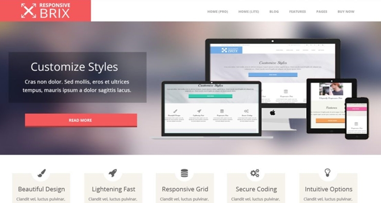 Brix Responsive Theme