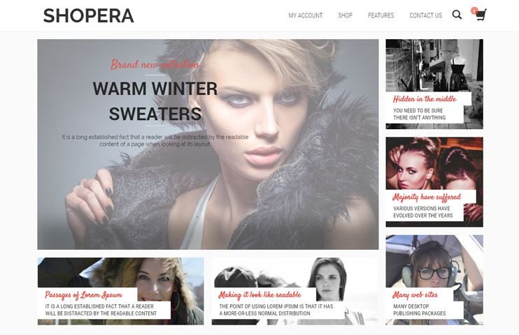 Shopera WordPress Theme