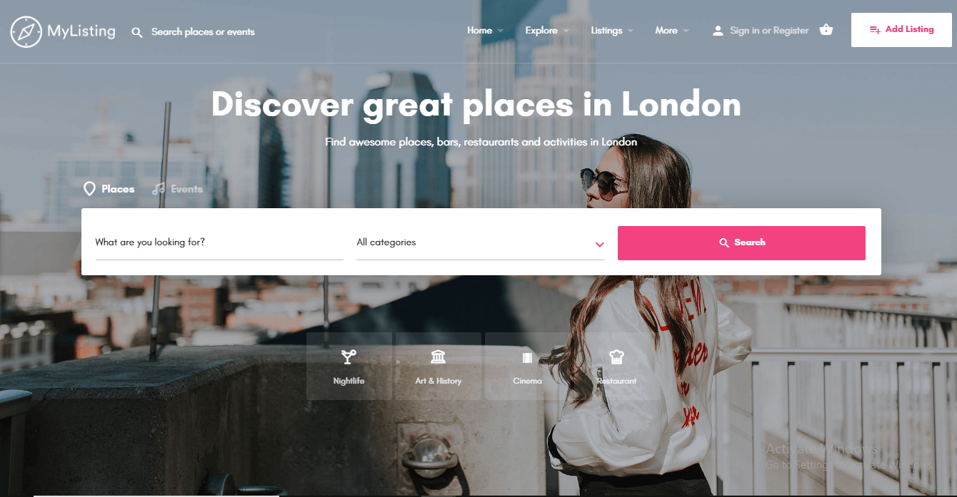 City Directory WordPress theme