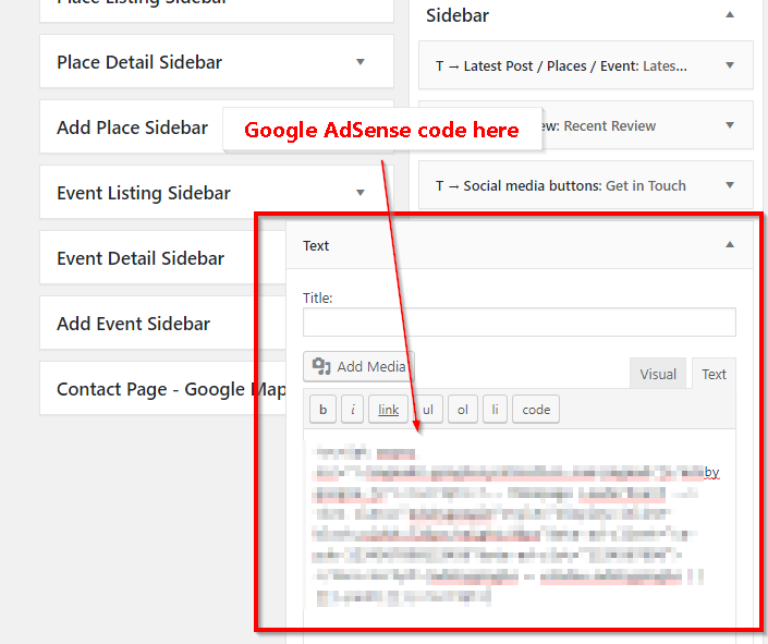 Google AdSense Code