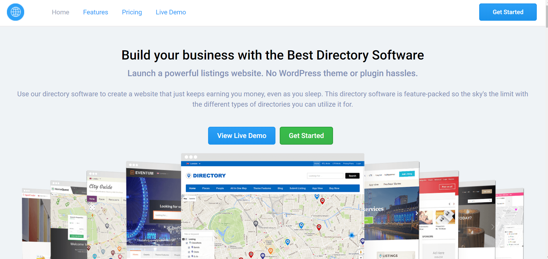 Templatic's Directory Software