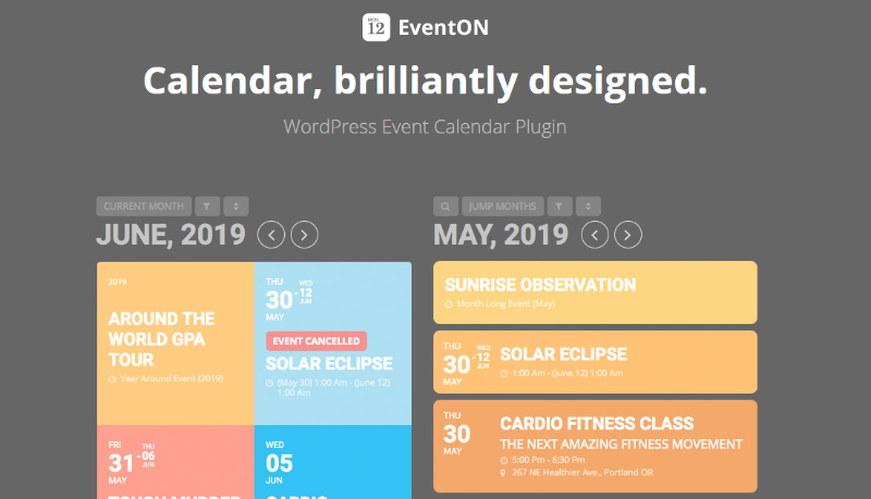 eventon events wordpress theme