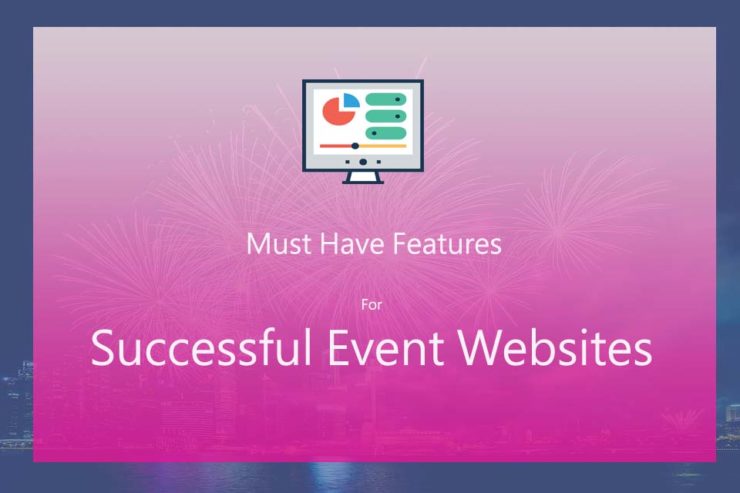 Must have features events websites