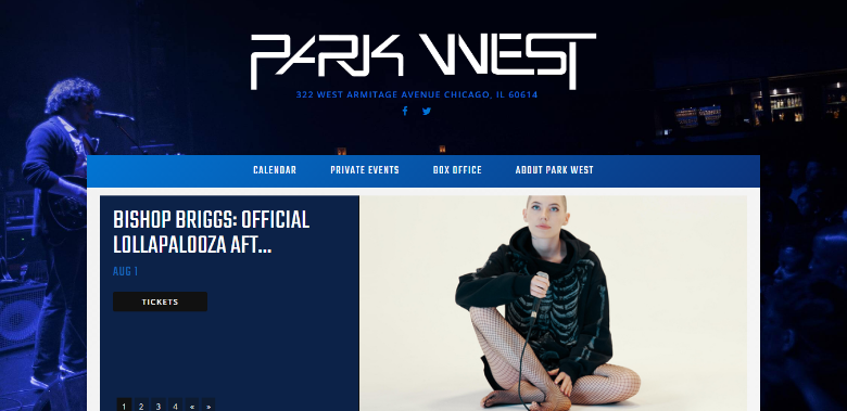 parkwestchicago events portal