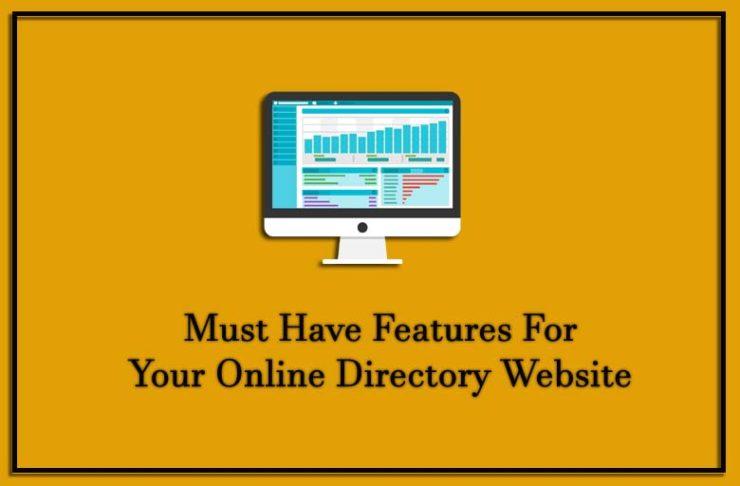 Directory website features
