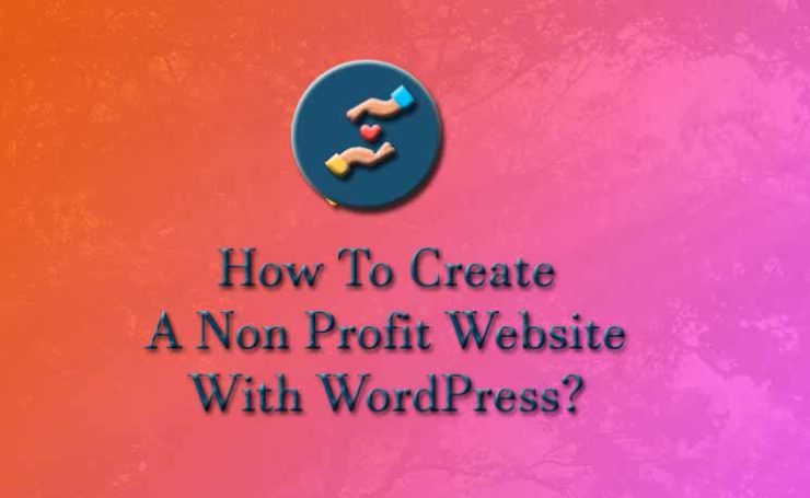 How to create non profit website