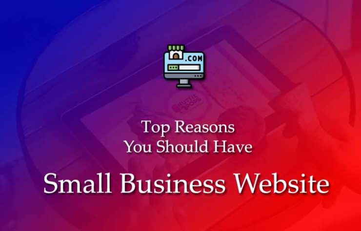 advantages of small business website