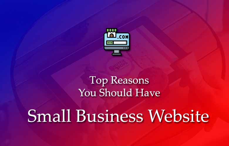 advantages of small business website