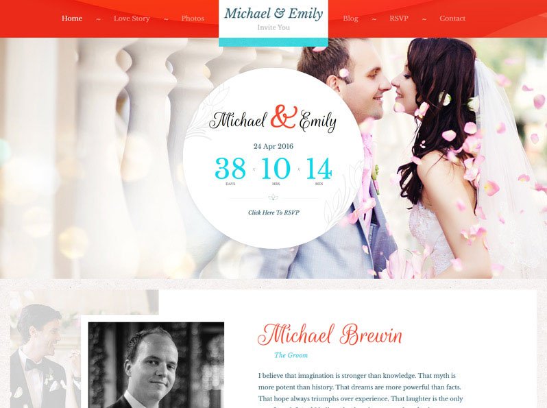 Wedding WordPress Theme