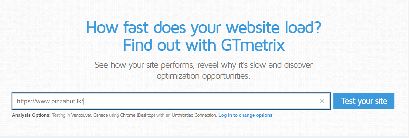 GTmetrix Account Features