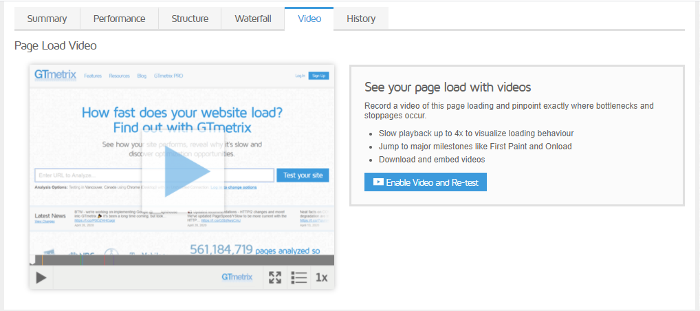 GTmetrix - page speed analysis tool - Silicon Dales